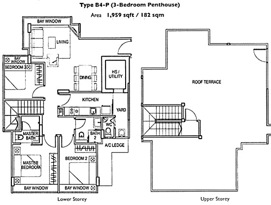 Atrium Residences (D14), Apartment #2518